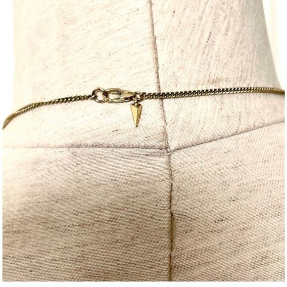 Alexis Bittar crystal link with glass pearl station necklace - Picture 6 of 12